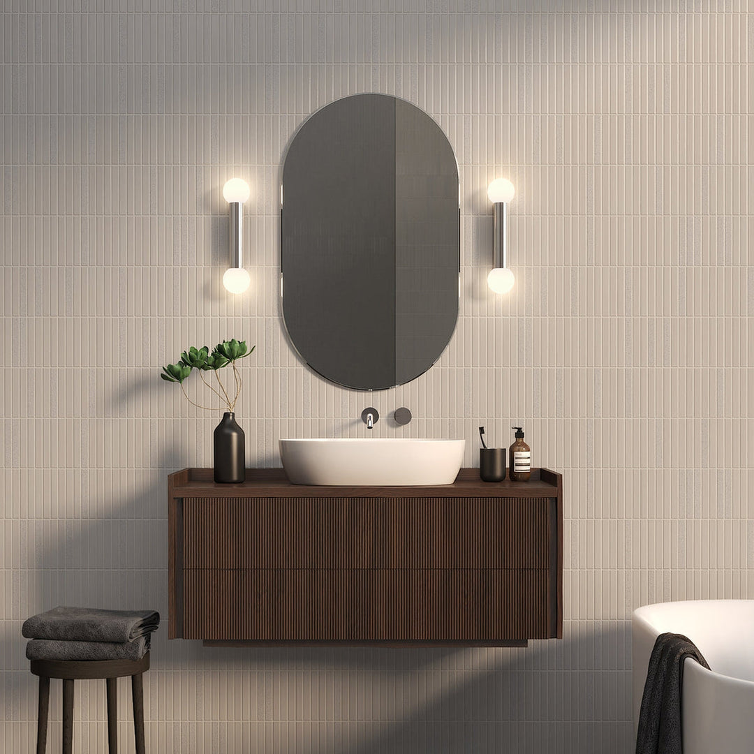 Ortona Twin vegglampe IP44-Baderomsbelysning vegglamper-Astro Lighting-Krom / Opal-Asg__1459002-Lightup.no
