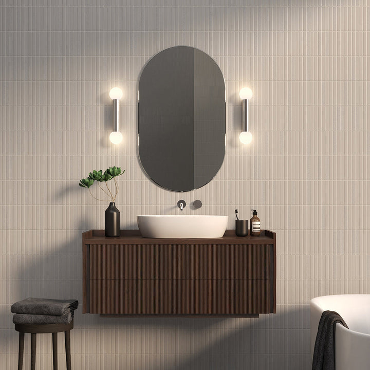 Ortona Twin vegglampe IP44-Baderomsbelysning vegglamper-Astro Lighting-Krom / Opal-Asg__1459002-Lightup.no