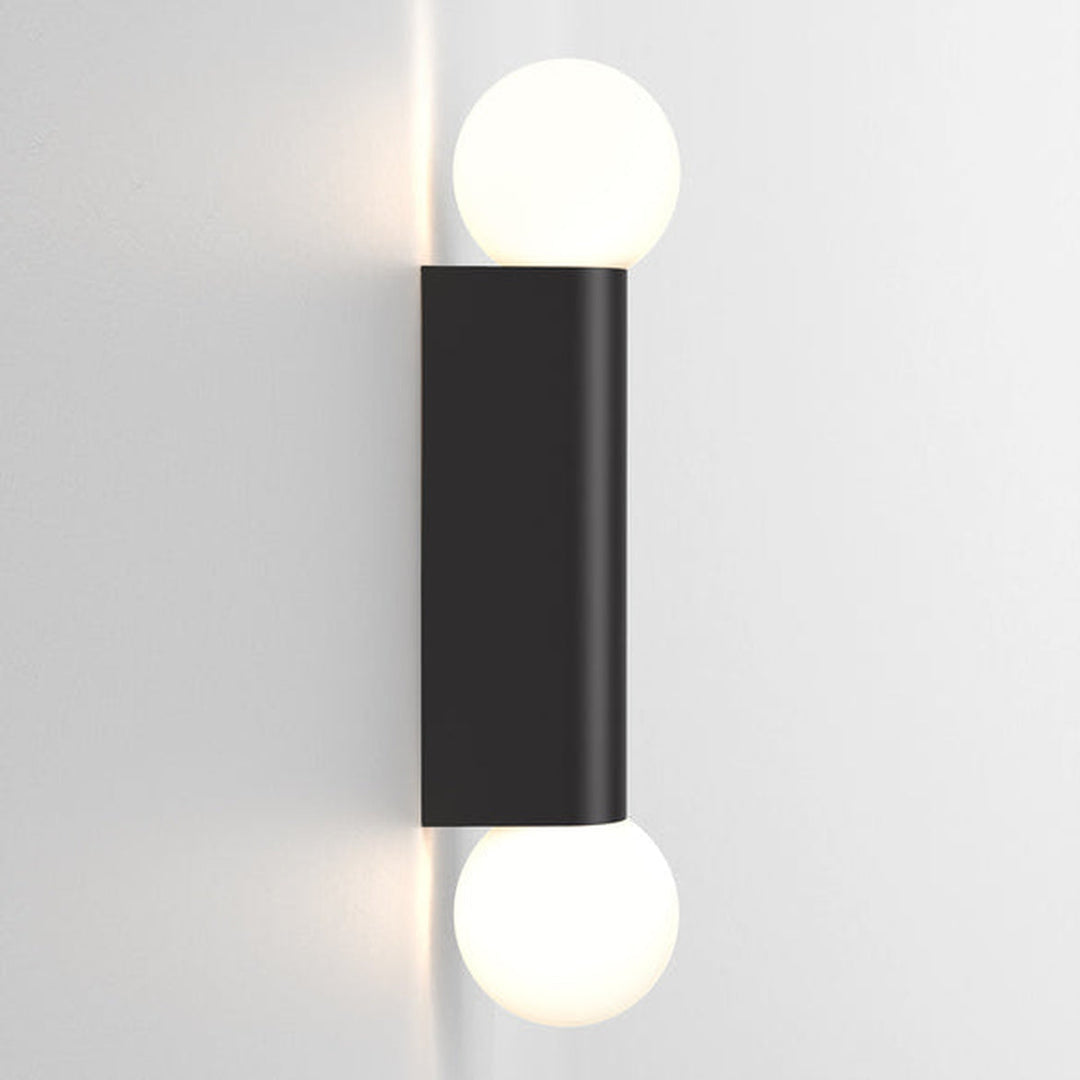 Ortona Twin vegglampe IP44-Baderomsbelysning vegglamper-Astro Lighting-Krom / Opal-Asg__1459002-Lightup.no