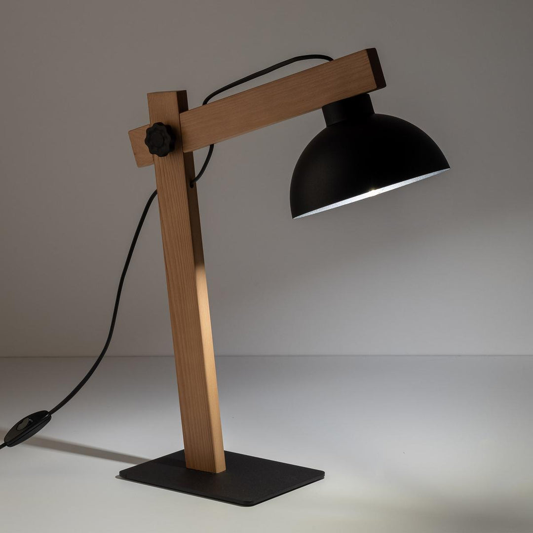 Oslo bordlampe-Bordlamper-TK Lighting-Brun-TK-5788-Lightup.no