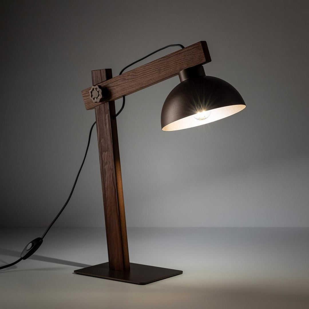 Oslo bordlampe-Bordlamper-TK Lighting-Brun-TK-5788-Lightup.no