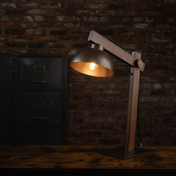 Oslo bordlampe-Bordlamper-TK Lighting-Brun-TK-5788-Lightup.no