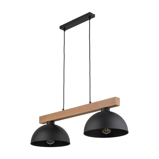 Oslo takpendel 2-lys-Takpendler-TK Lighting-Svart-TK-4711-Lightup.no