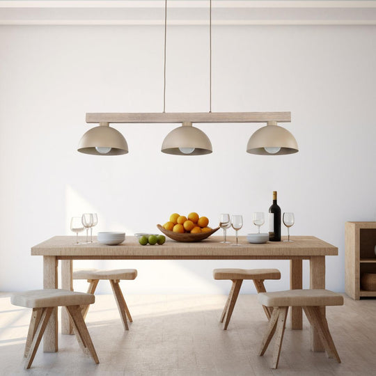 Oslo takpendel 3-lys-Takpendler-TK Lighting-Sandfarget-TK-11012-Lightup.no
