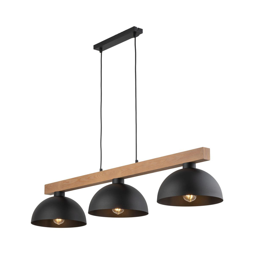 Oslo takpendel 3-lys-Takpendler-TK Lighting-Svart-TK-4710-Lightup.no