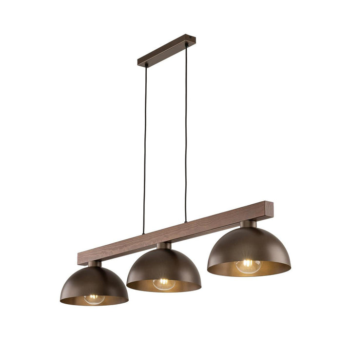 Oslo takpendel 3-lys-Takpendler-TK Lighting-Svart-TK-4710-Lightup.no