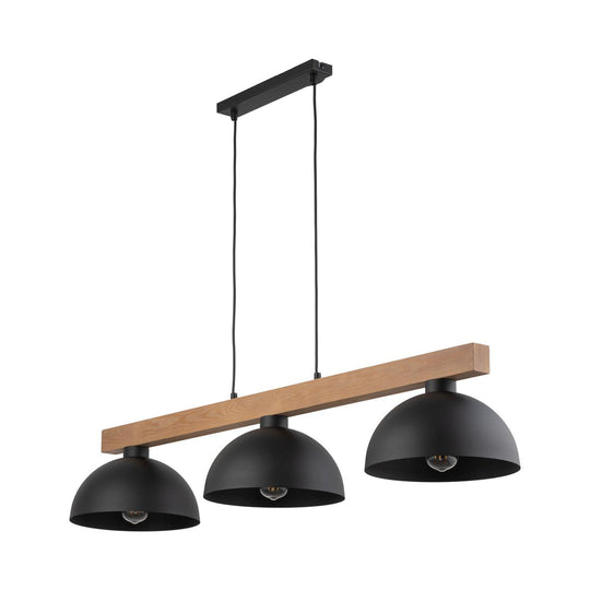 Oslo takpendel 3-lys-Takpendler-TK Lighting-Svart-TK-4710-Lightup.no