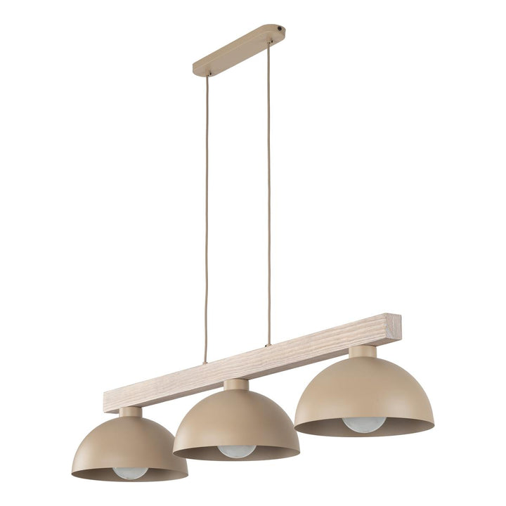 Oslo takpendel 3-lys-Takpendler-TK Lighting-Brun-TK-6299-Lightup.no
