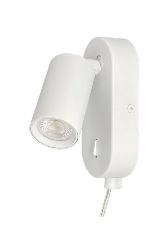 Oz mini K1 vegglampe GU10 mini-Vegglamper-NorDesign-Hvit-771140106-Lightup.no
