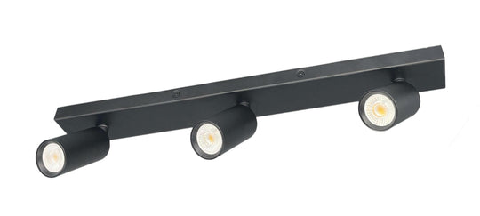 Oz mini takspot 3-lys GU10 mini-Taklamper-NorDesign-Svart-771140305-Lightup.no
