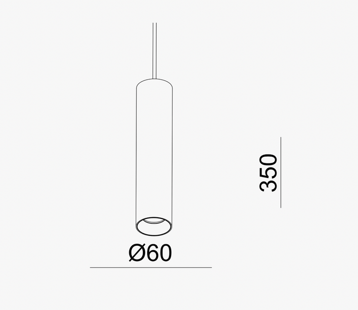 Oz takpendel 35 - Svart-Takpendler-NorDesign-Svart-664493505-Lightup.no