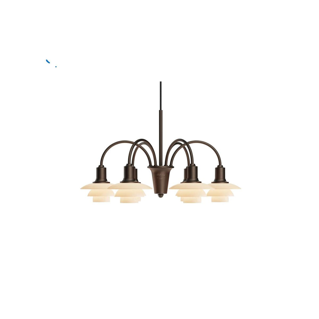 PH 1/1 Centenary 6 lysekrone-Lysekroner-Louis Poulsen-Brunert messing/dusty terracotta-LP__5741115851-Lightup.no