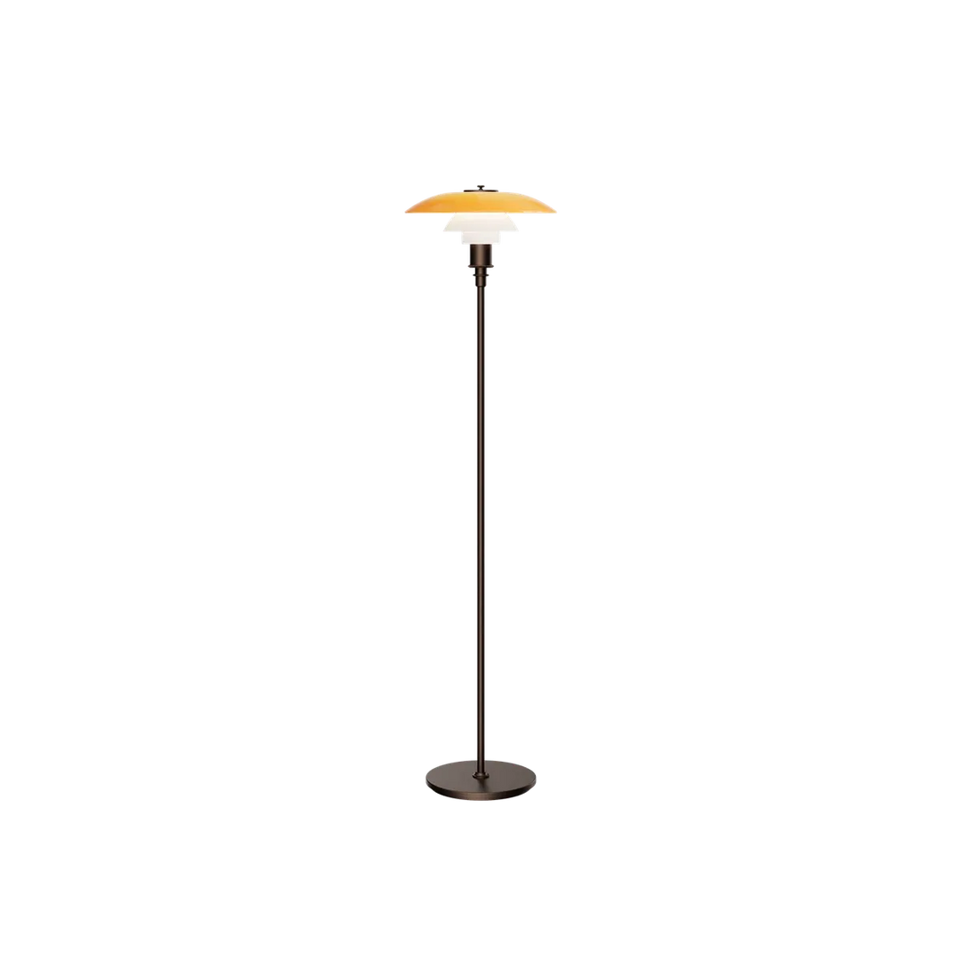 PH 3½-2½ Gulvlampe Centenary Edition-Gulvlamper-Louis Poulsen-Amber / hvit-LP__5744613473-Lightup.no