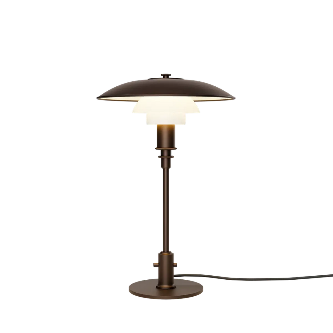 PH 3/2 Aged brass opal bordlampe-Bordlamper-Louis Poulsen-Messing/opal-LP__5744165617-Lightup.no