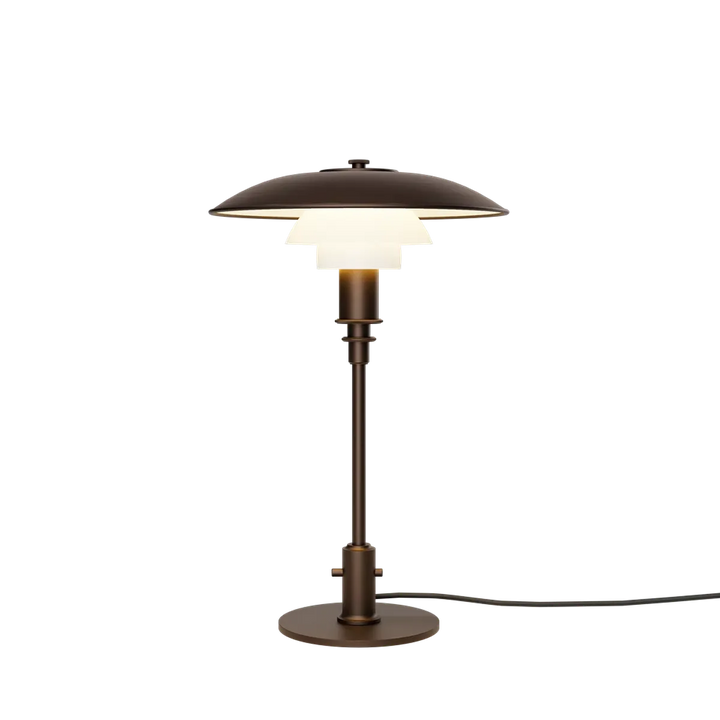 PH 3/2 Aged brass opal bordlampe-Bordlamper-Louis Poulsen-Messing/opal-LP__5744165617-Lightup.no
