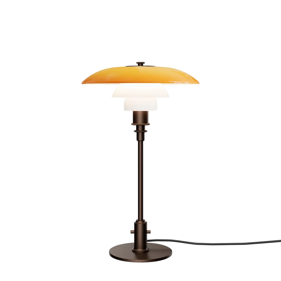 PH 3/2 Bordlampe Centenary Edition-Bordlamper-Louis Poulsen-Hvit / amber-LP__5744613376-Lightup.no