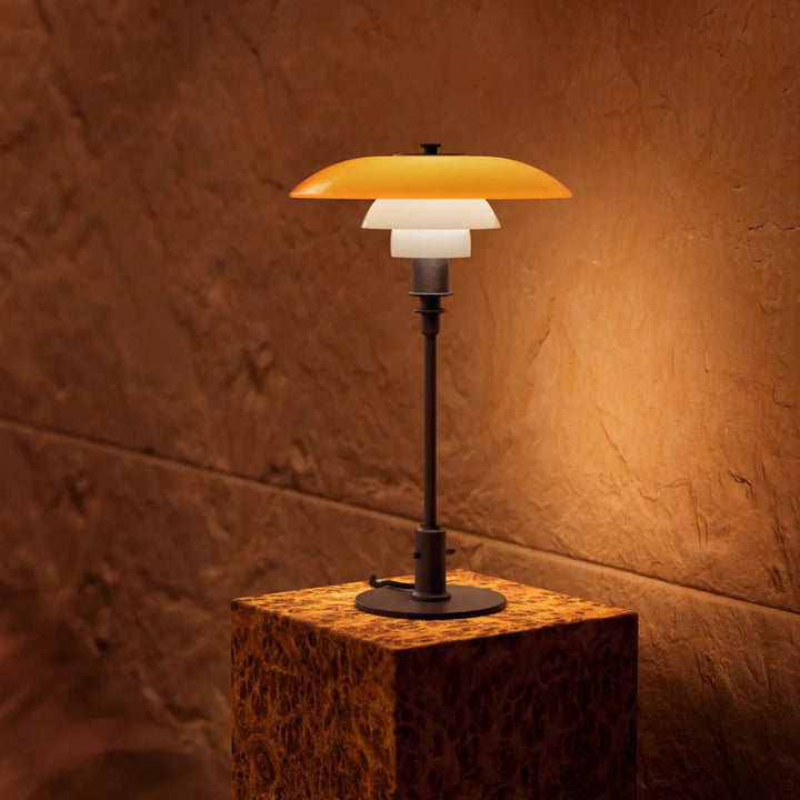 PH 3/2 Bordlampe Centenary Edition-Bordlamper-Louis Poulsen-Hvit / amber-LP__5744613376-Lightup.no