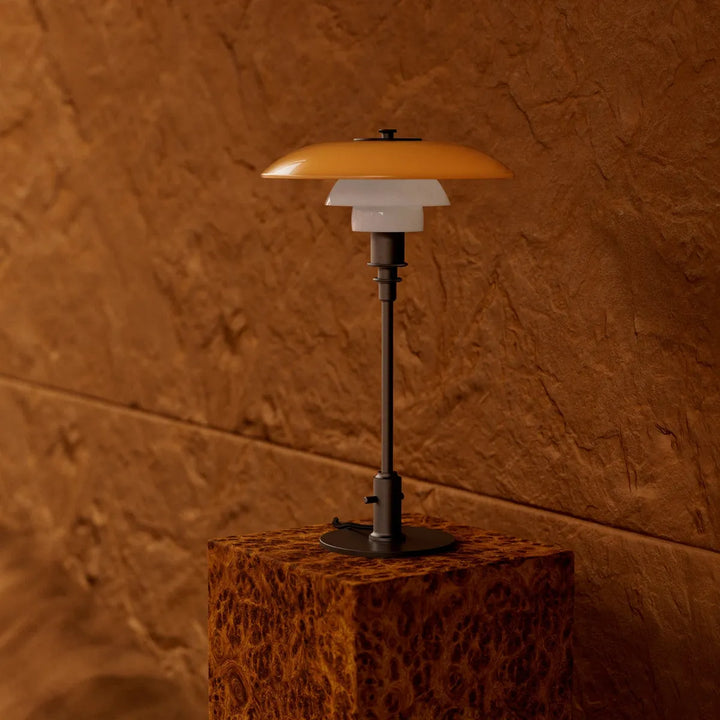 PH 3/2 Bordlampe Centenary Edition-Bordlamper-Louis Poulsen-Hvit / amber-LP__5744613376-Lightup.no