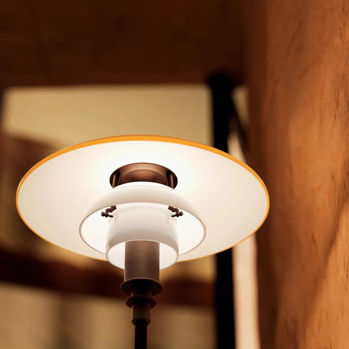 PH 3/2 Bordlampe Centenary Edition-Bordlamper-Louis Poulsen-Hvit / amber-LP__5744613376-Lightup.no