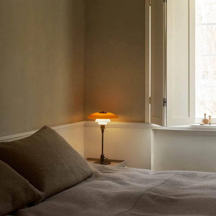 PH 3/2 Bordlampe Centenary Edition-Bordlamper-Louis Poulsen-Hvit / amber-LP__5744613376-Lightup.no