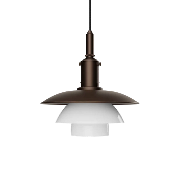 PH 3/3 aged brass opal takpendel-Takpendler-Louis Poulsen-Messing/opal-LP__5741115806-Lightup.no