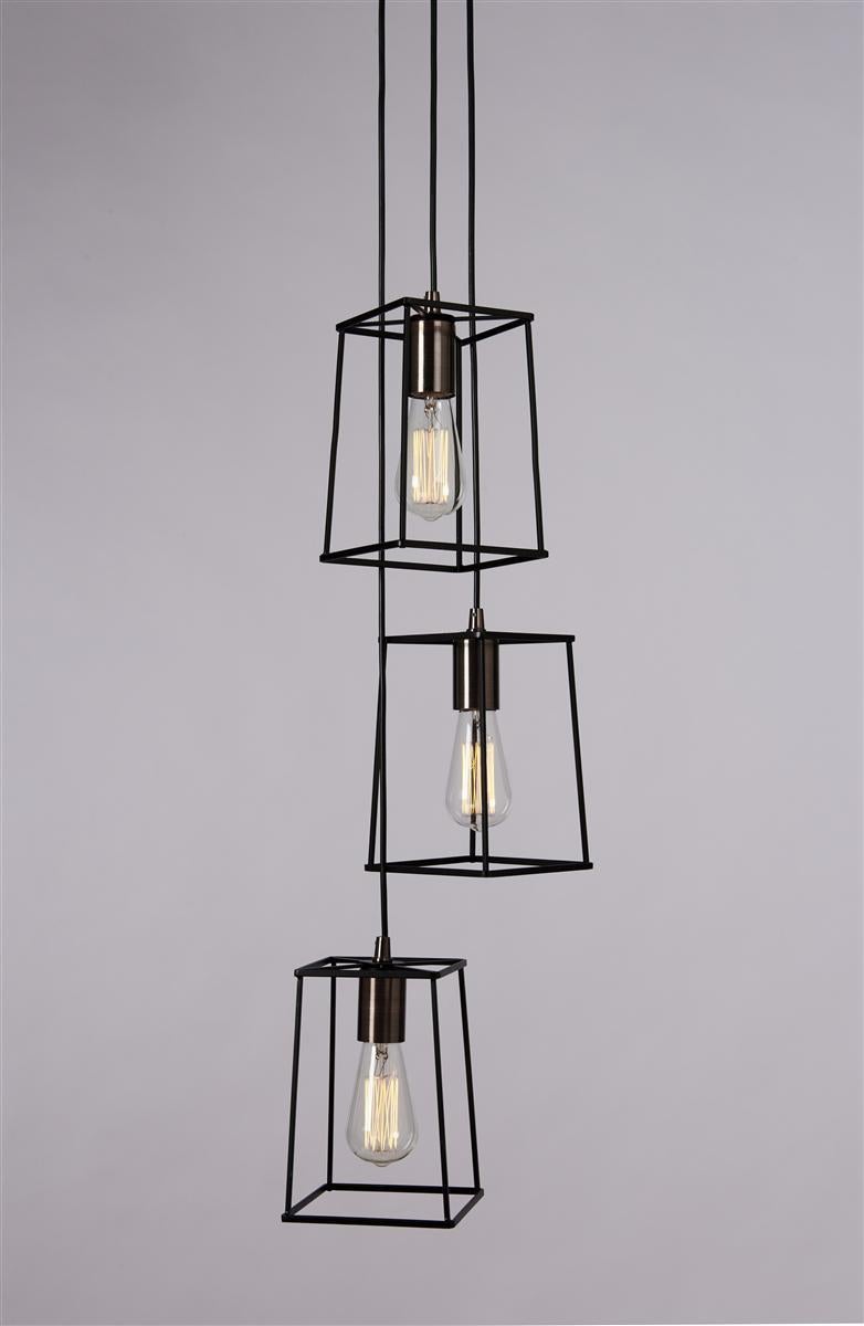Pablo 3 takpendel - Svart-Takpendler-Ms - belysning-9400140221-Lightup.no