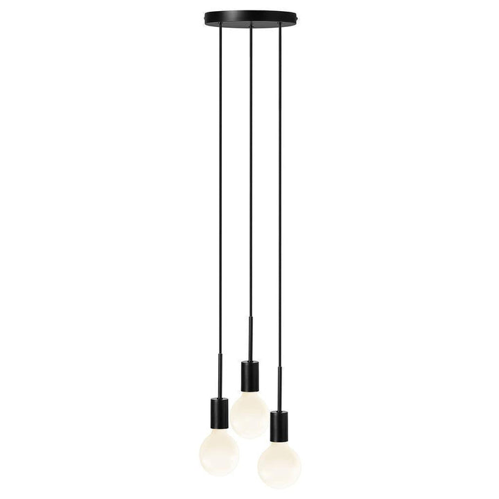 Paco takpendel 3 lys rondel-Takpendler-Nordlux-Svart-2112063003-Lightup.no
