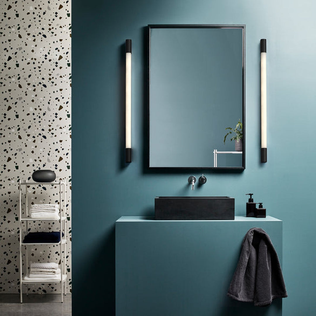 Palermo 900 LED vegglampe baderom IP44 11,7W 3000 Kelvin-Baderomslampe Vegg-Astro Lighting-Svart-Asg__1084037-Lightup.no