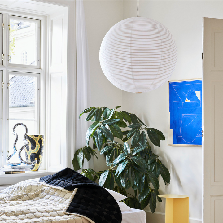 Paper shade Ø60-Takpendler-HAY-Hvit-AB318-A385-AB35-Lightup.no