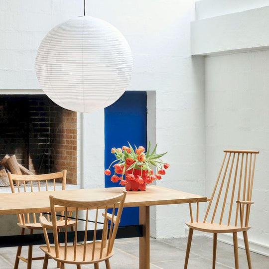 Paper shade Ø80-Takpendler-HAY-Hvit-AB318-D693-AB35-Lightup.no