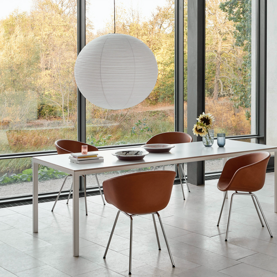 Paper shade Ø80-Takpendler-HAY-Hvit-AB318-D693-AB35-Lightup.no