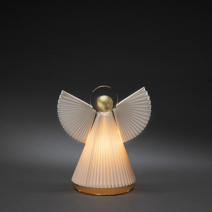 Papp Engel 36 cm-Julebelysning dekor og pynt-Konstsmide-Hvit-1800-202-Lightup.no