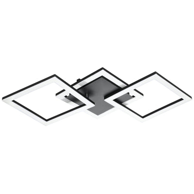Paranday smart connect.z taklampe 32,4W 3000-6500K - Svart-Taklamper-Eglo-900317-Lightup.no