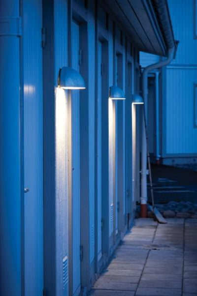 Paris utelampe 1495 LED-Utebelysning vegg veggskjold-Norlys-Galvanisert stål-3120015-Lightup.no