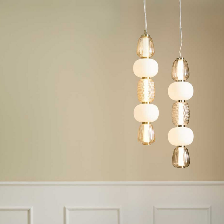 Pearl 5 takpendel-Takpendler-LOOM Design-Røyfarget/Grå-LF-837-001-Lightup.no