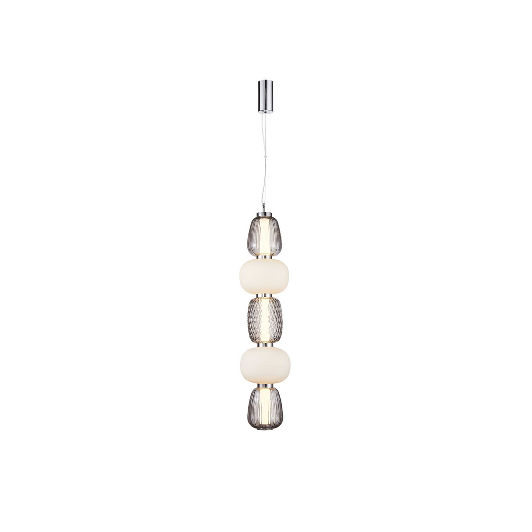 Pearl 5 takpendel-Takpendler-LOOM Design-Røyfarget/Grå-LF-837-001-Lightup.no