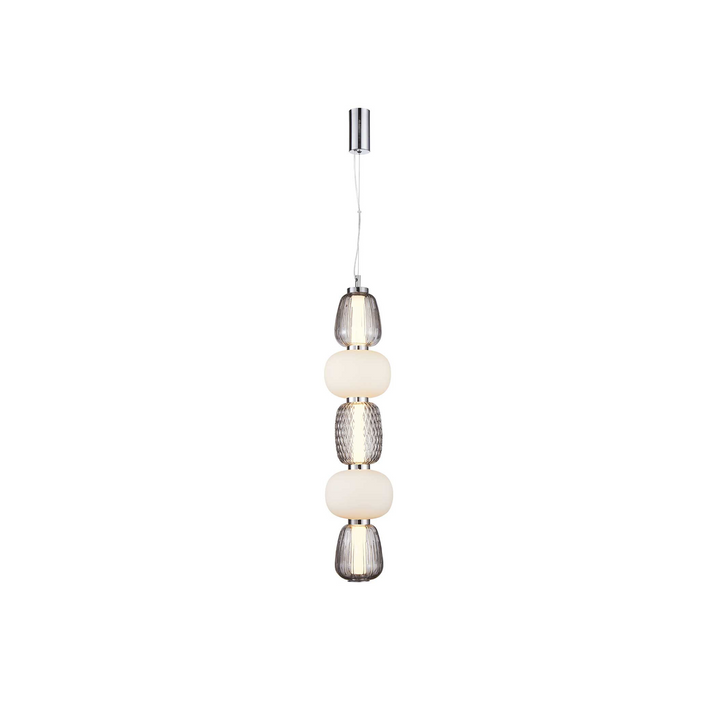 Pearl 5 takpendel-Takpendler-LOOM Design-Røyfarget/Grå-LF-837-001-Lightup.no