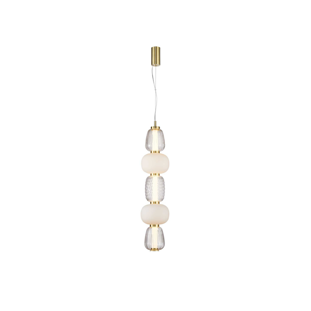 Pearl 5 takpendel-Takpendler-LOOM Design-Amber/Gull-LF-837-002-Lightup.no