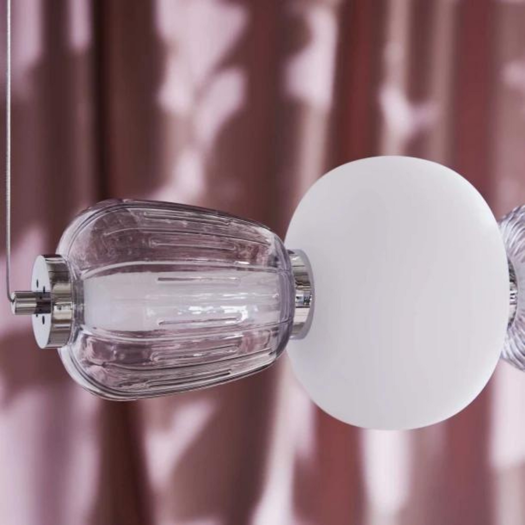 Pearl 7 takpendel-Takpendler-LOOM Design-Røyfarget/Grå-LF-838-001-Lightup.no