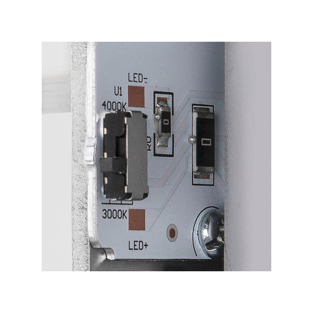 Pema vegglampe utendørs 14W 3000/4000 Kelvin IP65-Utebelysning vegg opp og ned-Slv-Svart-slv-1003453-Lightup.no