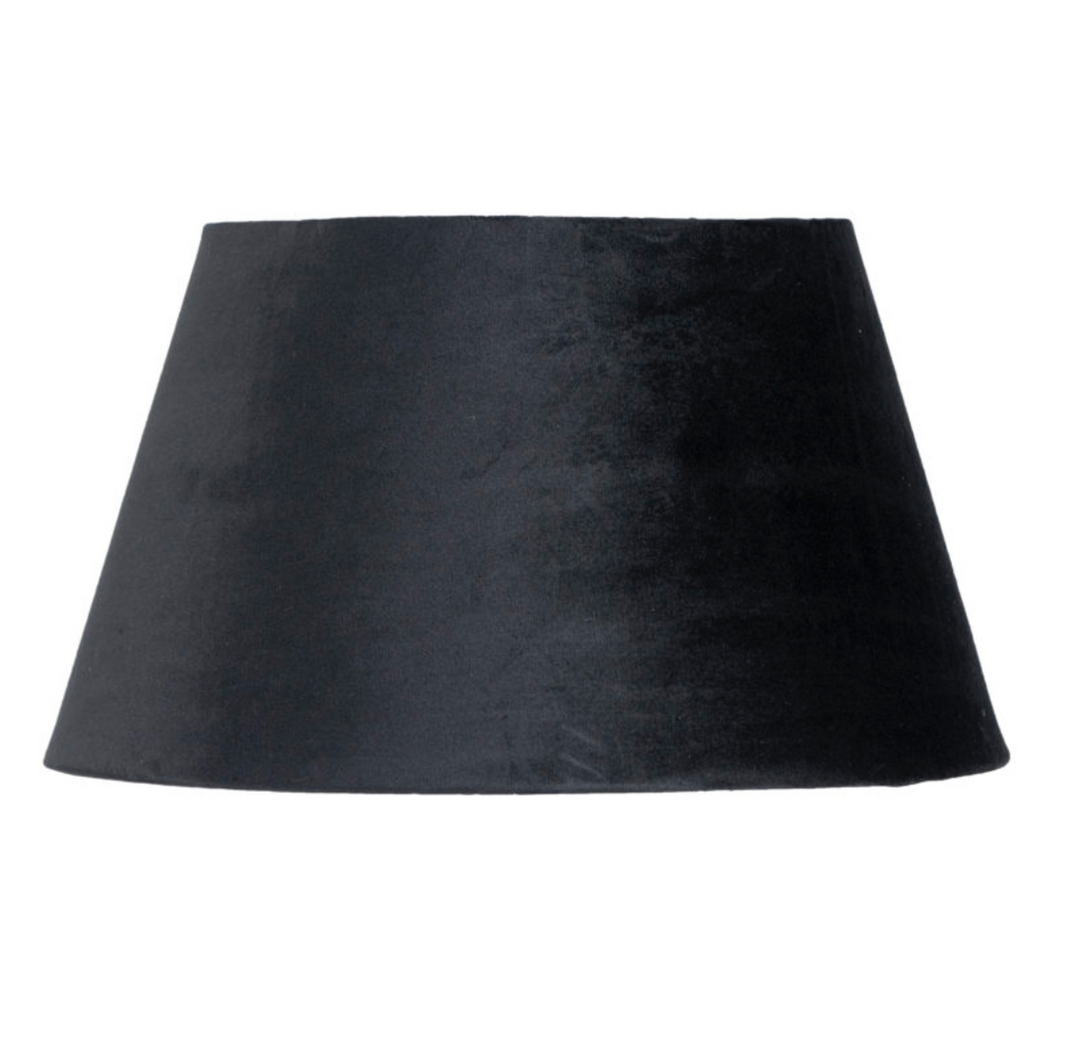 Penny Skjerm med ringfeste - Svart-Lampeskjermer-Ms - belysning-Svart-9400679121-Lightup.no