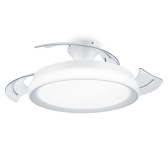 Philips Bliss takvifte med lys 2700/4000/5500 Kelvin-Vifter-Philips-Svart-929004081701-Lightup.no