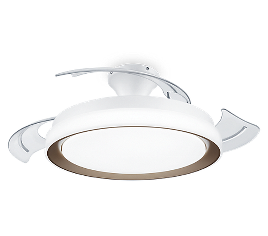 Philips Bliss takvifte med lys 2700/4000/5500 Kelvin-Vifter-Philips-Svart-929004081701-Lightup.no