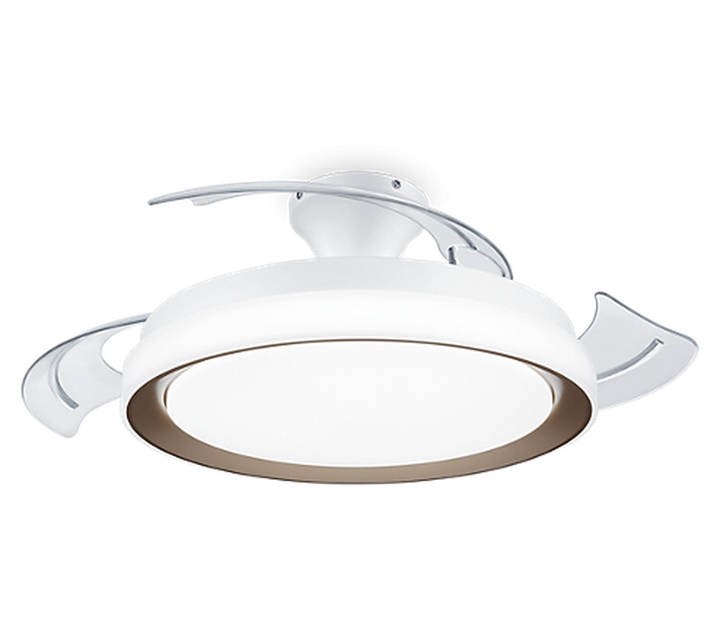Philips Bliss takvifte med lys 2700/4000/5500 Kelvin-Vifter-Philips-Svart-929004081701-Lightup.no