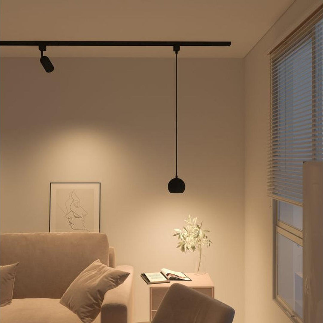 Philips EasyLink Colby pendel for spotskinne-Spotskinner 230V-Philips-Svart-929004724501-Lightup.no