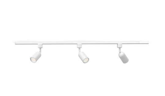 Philips EasyLink Shea spotskinne med 3 spotter - 1 meter-Spotskinner 230V-Philips-Hvit-929004724001-Lightup.no