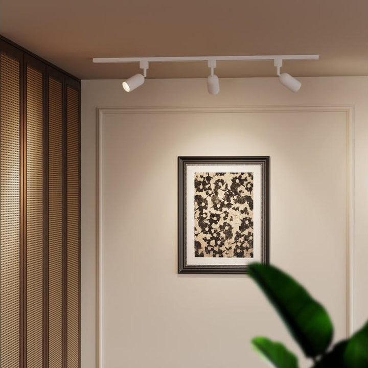 Philips EasyLink Shea spotskinne med 3 spotter - 1 meter-Spotskinner 230V-Philips-Svart-929004724101-Lightup.no