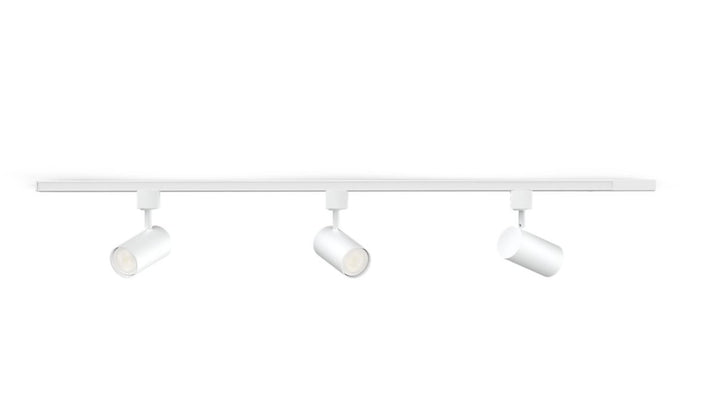 Philips EasyLink Zilo spotskinne med 3 spotter - 1 meter-Spotskinner 230V-Philips-Svart-929004723701-Lightup.no