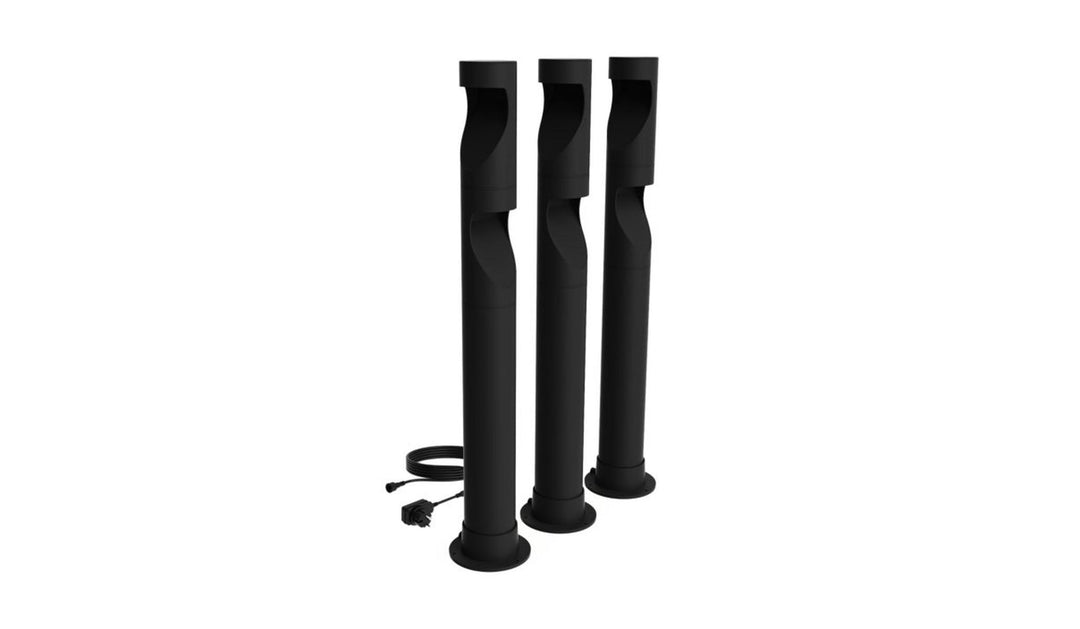 Philips Gardenlink Desi hagelys 2700K 1,5W IP44 3-pakning - 24 Volt-Utebelysning Hagebelysning-Philips-Svart-929004659701-Lightup.no