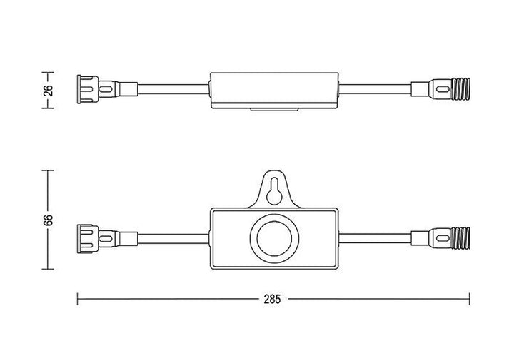 Philips Gardenlink dag/natt sensor til 24 volt systemet-Elektro tilbehør lamper-Philips-Svart-929004072901-Lightup.no